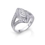 14K palladium white gold, diamonds PASH Jewellery Design, Gillian E. Batcher