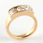14K yellow gold, diamonds PASH Jewellery Design, Gillian E. Batcher