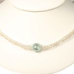 sterling silver, blue topaz PASH Jewellery Design, Gillian E. Batcher