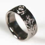 14K palladium white gold, diamonds PASH Jewellery Design, Gillian E. Batcher