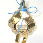 sterling silver, citrine, partially removed 18K yellow gold plating, silk cord PASH Jewellery Design, Gillian E. Batcher