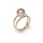 18K pink and white mokume gane, 18K yellow gold, diamond PASH Jewellery Design, Gillian E. Batcher